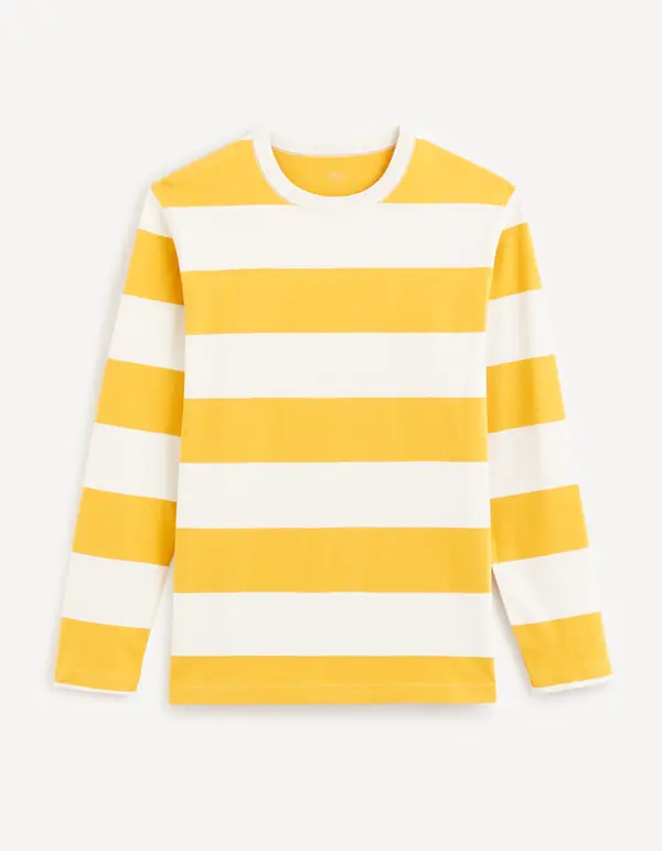 Celio Celio prugasta majica dugih rukava