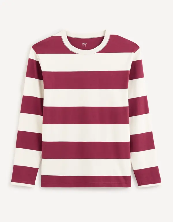 Celio Celio prugasta majica Fecond - Muškarci