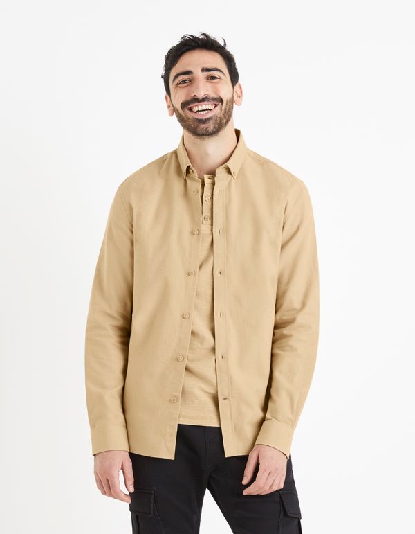 Celio Celio Shirt Vafla - Men's
