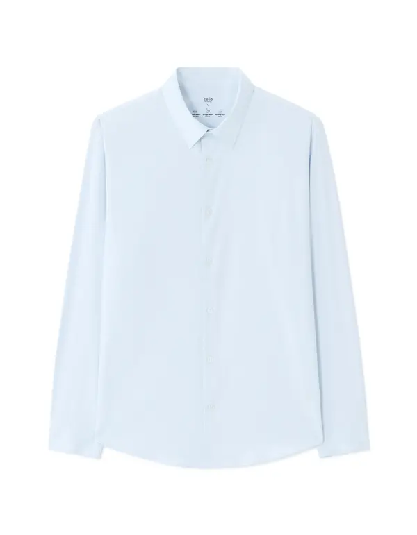 Celio Celio Slim Naperform košulja - plava