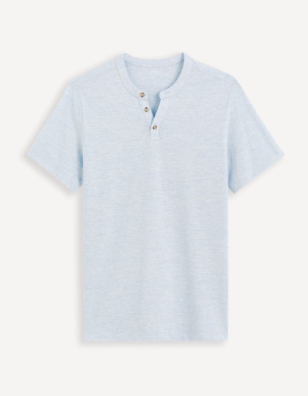 Celio Celio T-shirt henley Cegeti - Men's