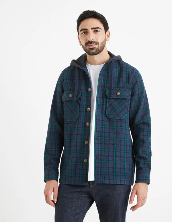 Celio Celio Valines Hooded Outshirt - Men's