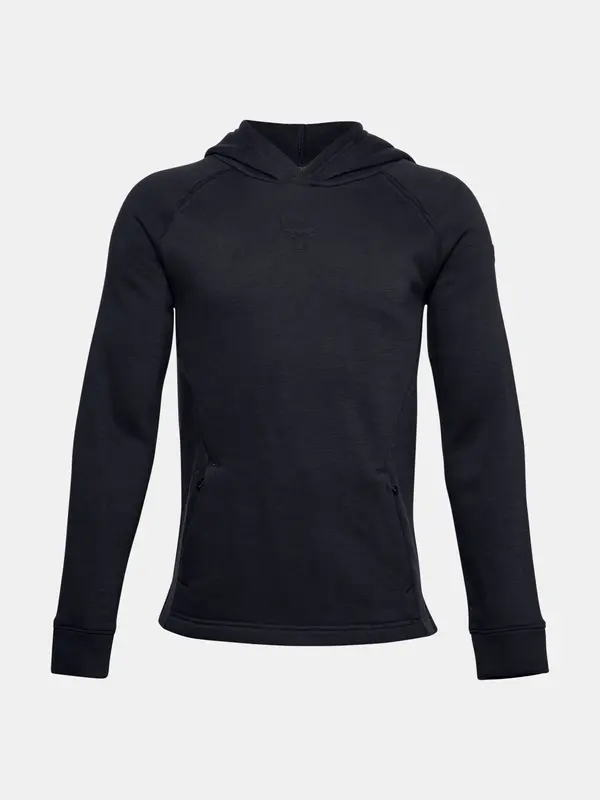 Under Armour Černá klučičí mikina Under Armour PJT ROCK CC FLEECE HOODIE