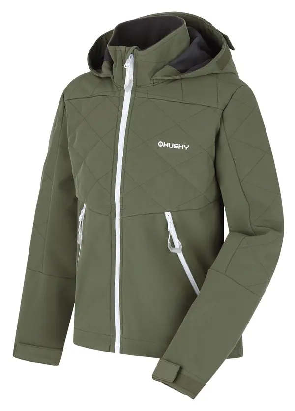 HUSKY Children's Softshell Jacket HUSKY Salex K khaki