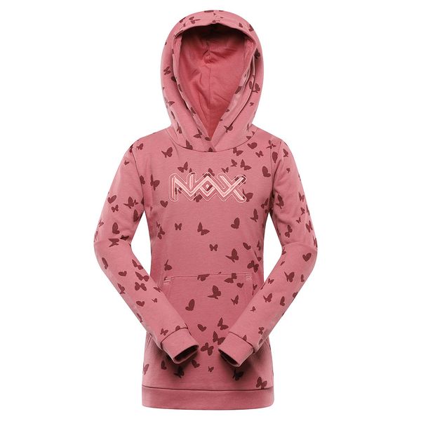 NAX Children's sweatshirt nax NAX ZIARDO dusty rose