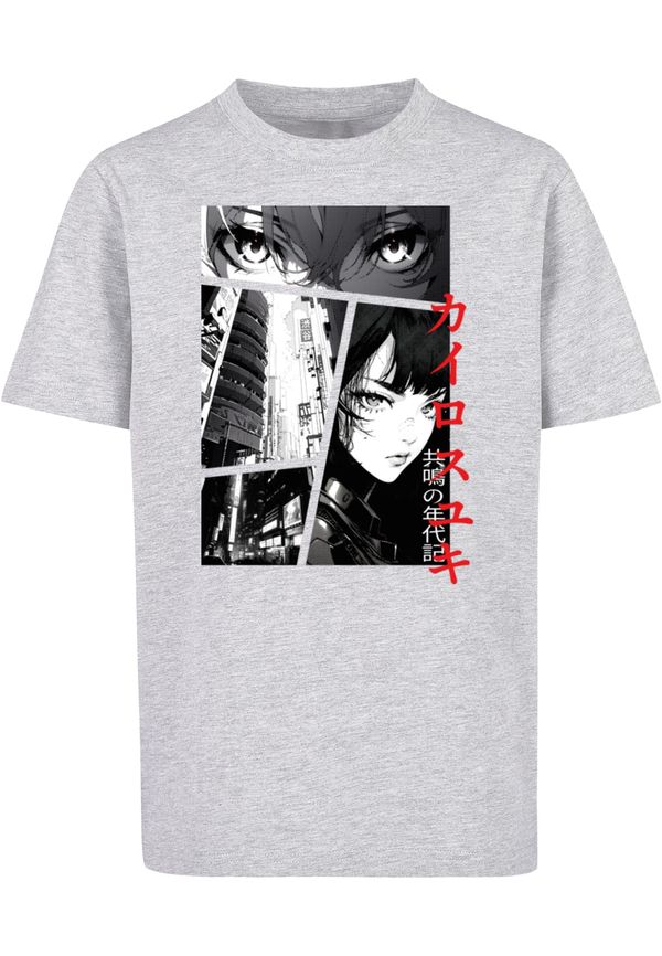 Mister Tee Children's T-shirt Manga Comic heather gray