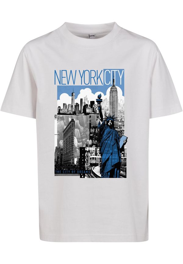 Mister Tee Children's T-shirt New York City white