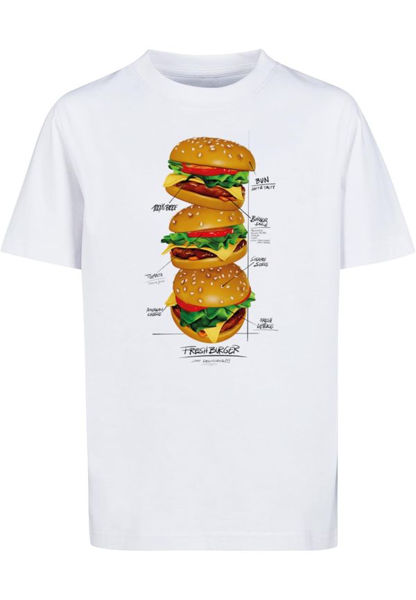 Mister Tee Children's T-shirtTriple Burger white