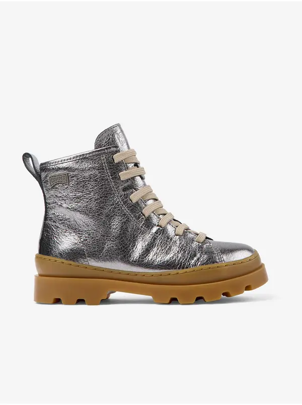 Camper Cipele - Camper Brutus Kids Silver Silver