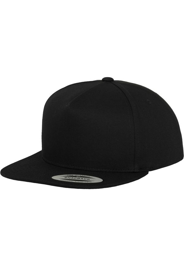 Flexfit Classic 5 panel snapback blk/blk