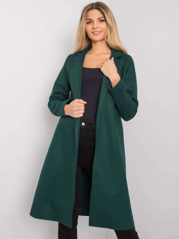 RUE PARIS Coat-CHA-PL-0402.33P-dark green