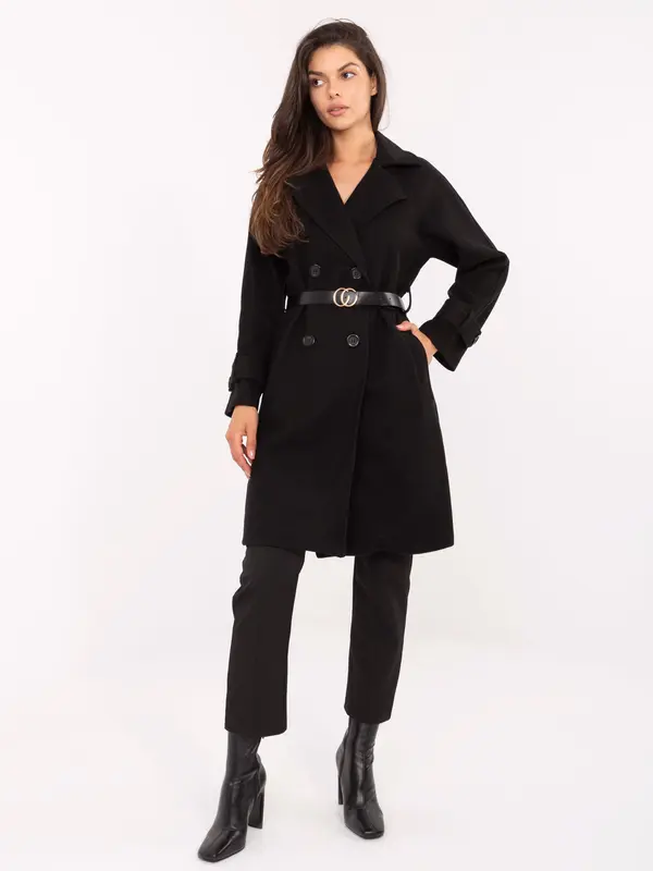 RUE PARIS Coat-IT-GB-FL5712.84-black