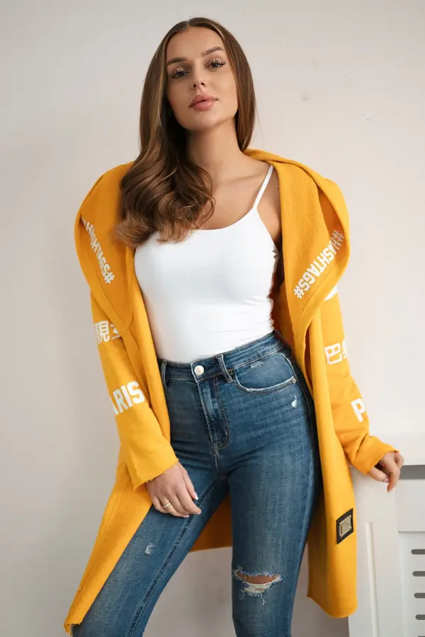 Kesi Coatee with subtitles mustard
