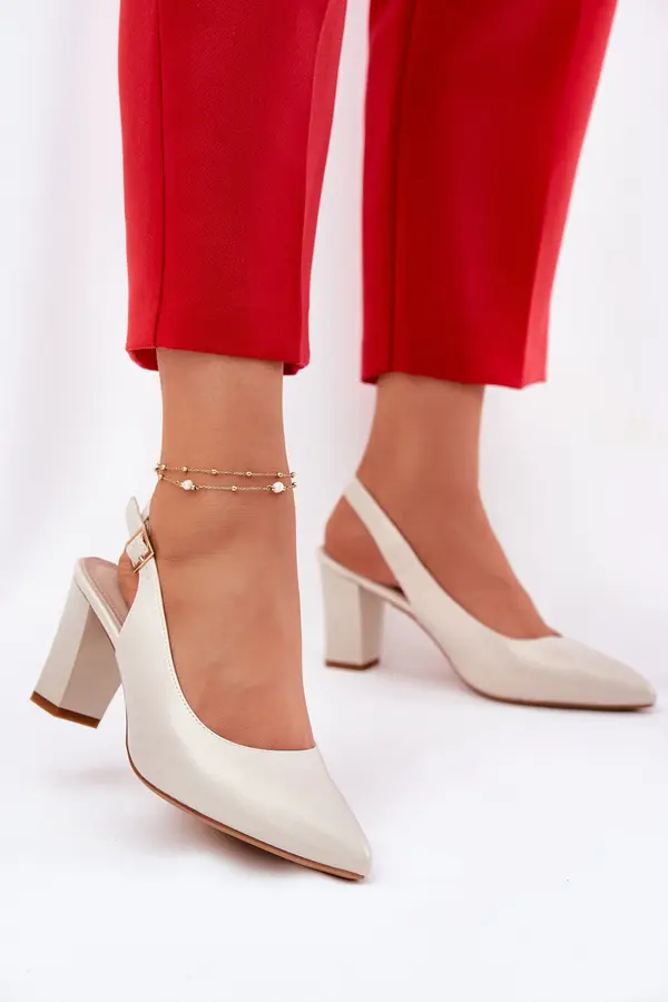 SERGIO LEONE Comfortable Heels On A Block Heel Sergio Leone