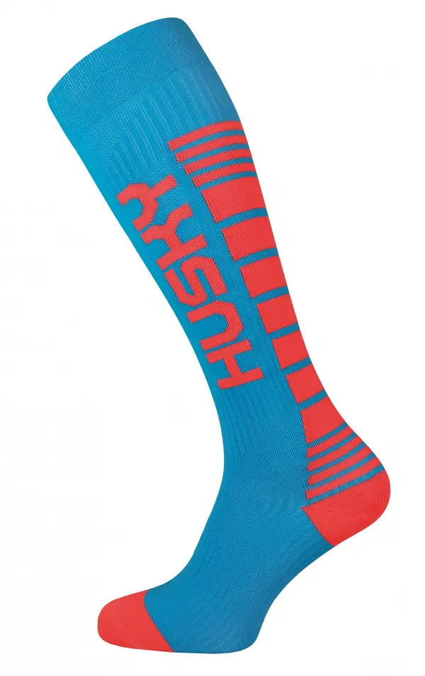 HUSKY Compress fit blue/red socks