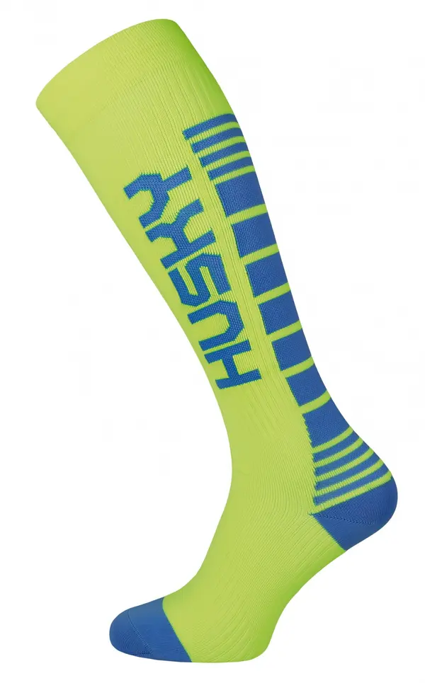 HUSKY Compress fit socks green/blue