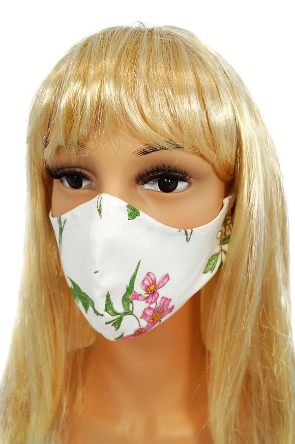 NUMOCO Cotton veil with Numoco flower print