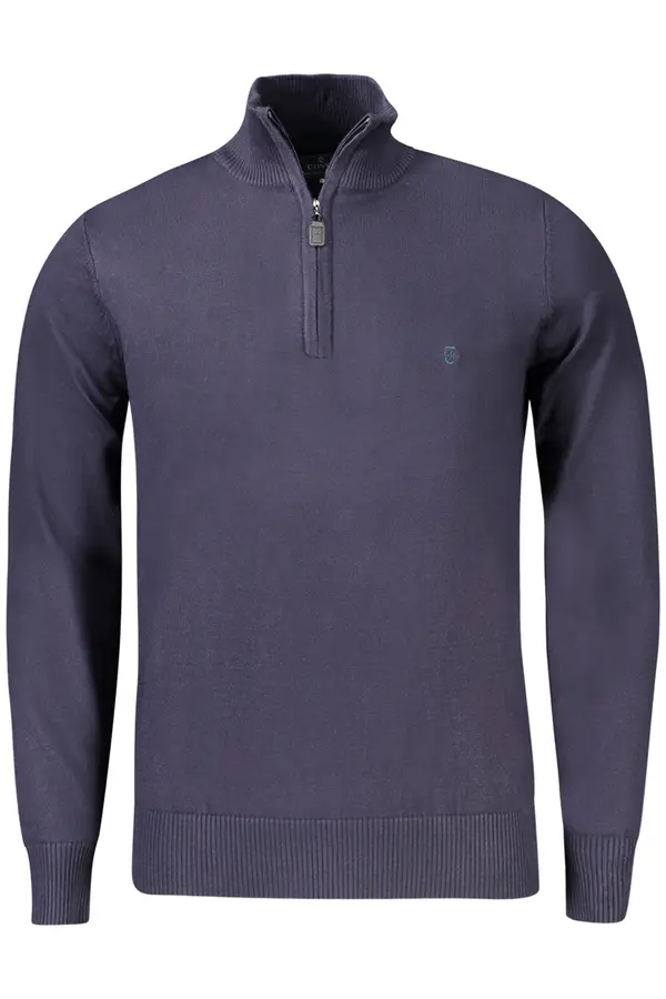 COVERI MOVING COVERI MOVING BLUE MEN'S SWEATER