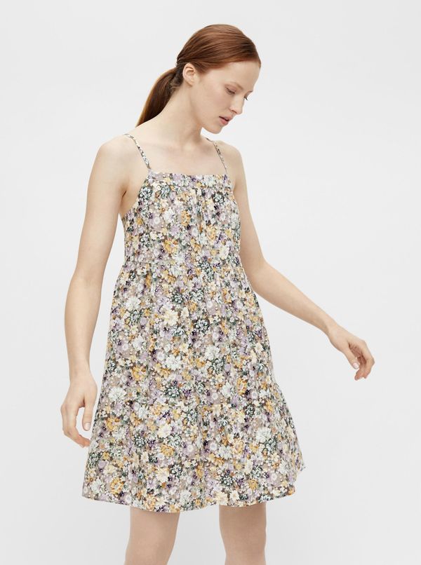 .OBJECT Cream floral dress . OBJECT Jasia