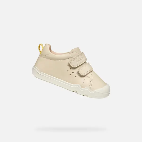 GEOX Cream Girls' Barefoot Sneakers Geox Steppieup - Girls