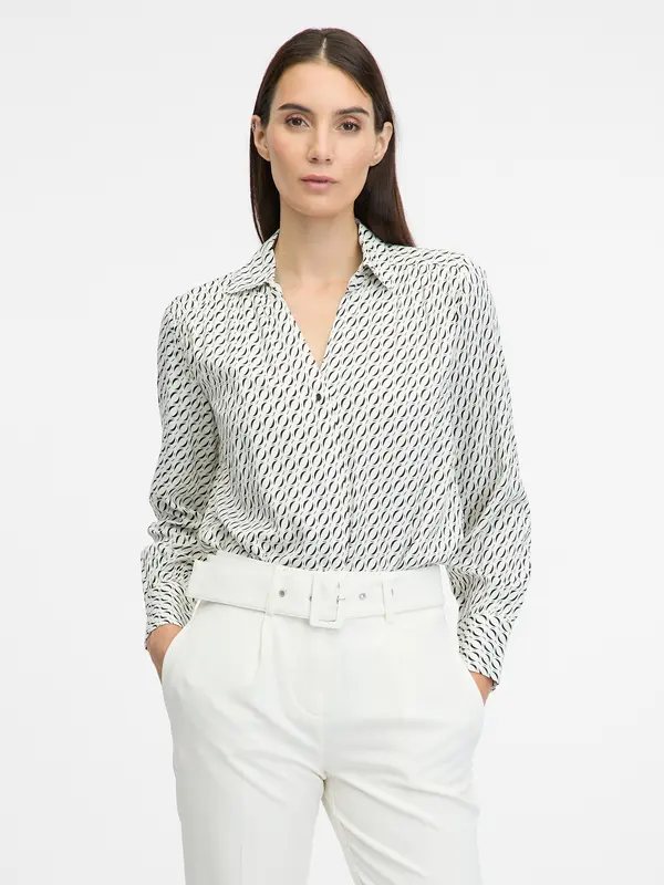 Orsay Cream women's blouse ORSAY - Women's