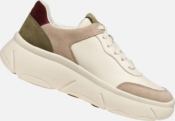GEOX Cream women's sneakers Geox Nebula 2.0 - Women's