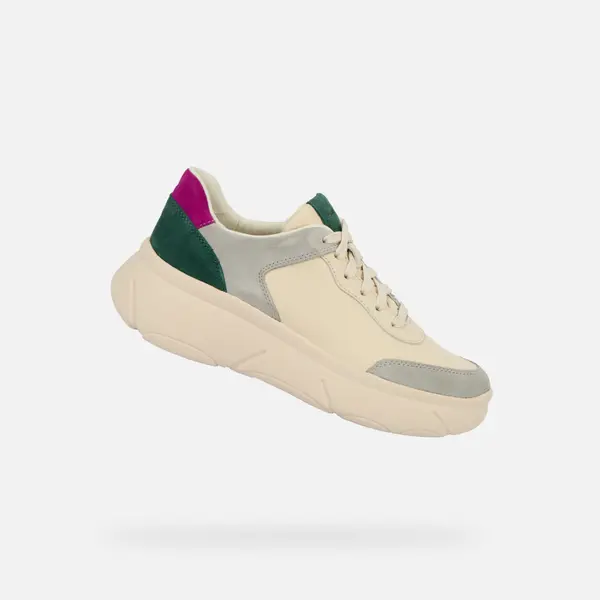 GEOX Cream Women's Sneakers Geox Nebula 2.0 X - Women's