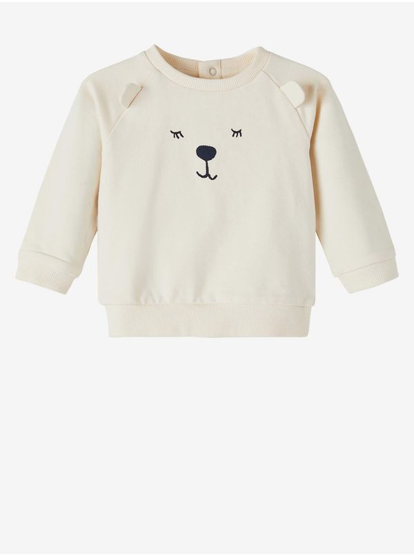 name it Creamy Girly Sweatshirt name it Baline - Girls