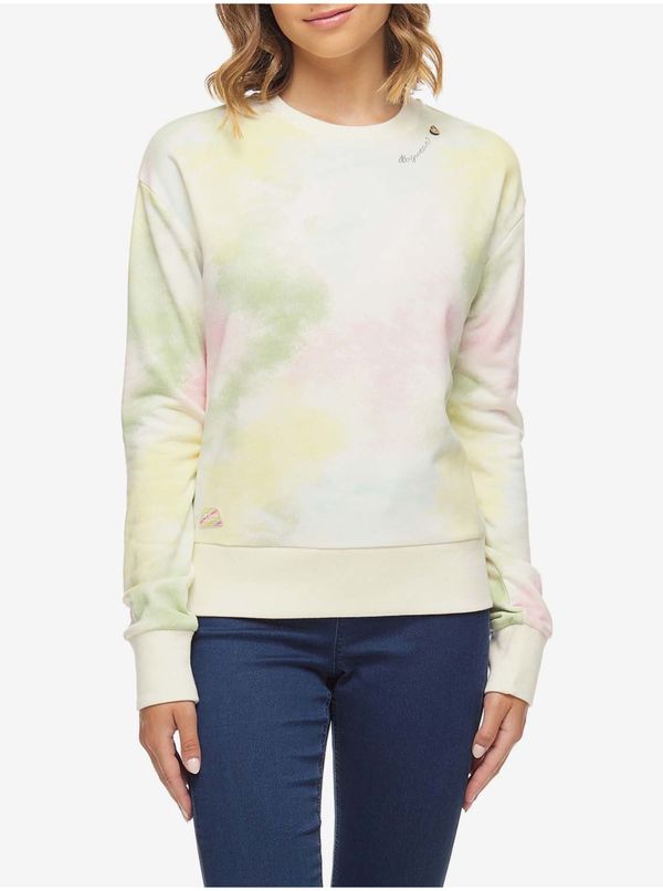 Ragwear Creamy Women's Patterned Sweatshirt Ragwear Delain Ombre - Women