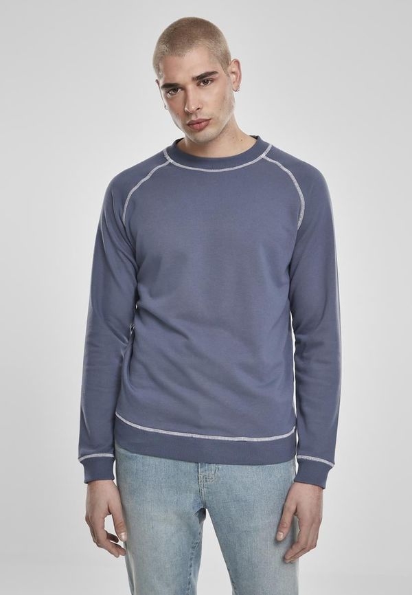 UC Men Crew vintageblue contrast stitching