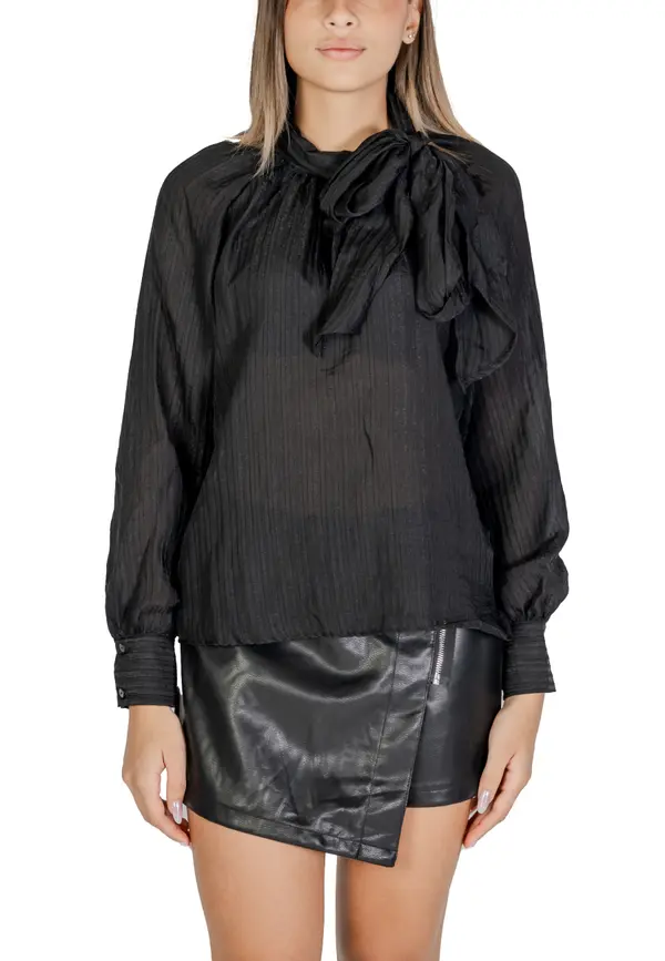 Jacqueline de Yong Crna bluza Jacqueline De Yong