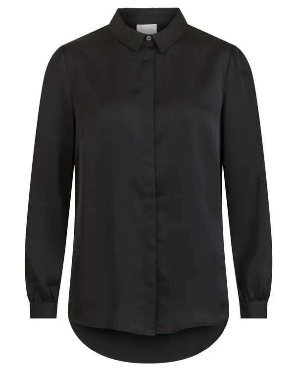 Vila Clothes Crna bluza Vila Clothes