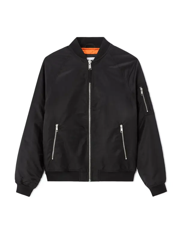 Celio Crna bomber jakna Celio Mujames