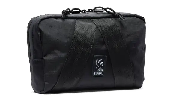 Chrome Crna kromirana mini torba