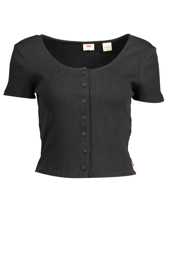 Levi's Crna majica kratkih rukava LEVI'S