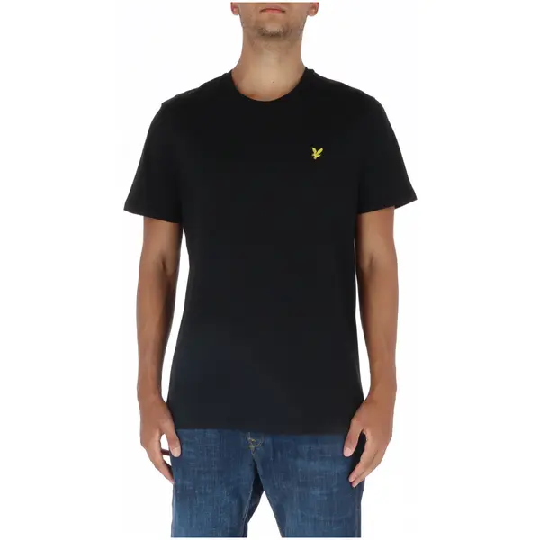 Lyle & Scott Crna majica kratkih rukava Lyle &amp; Scott