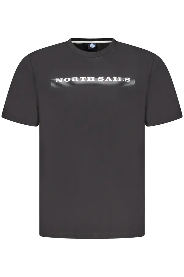 North Sails Crna majica kratkih rukava NORTH SAILS