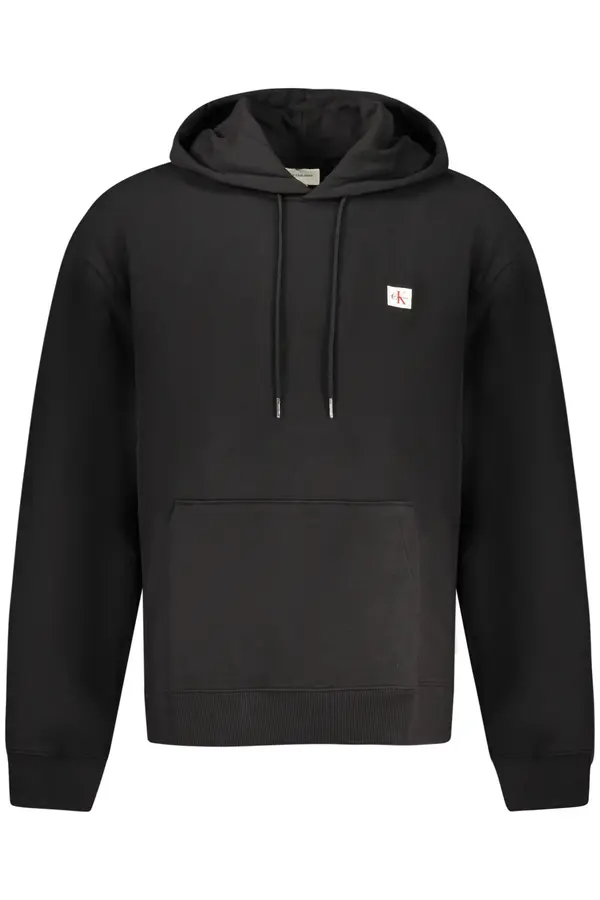 Calvin Klein Crna majica s kapuljačom