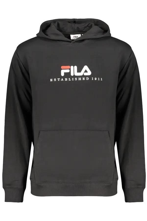 Fila Crna muška majica bez kapuljače