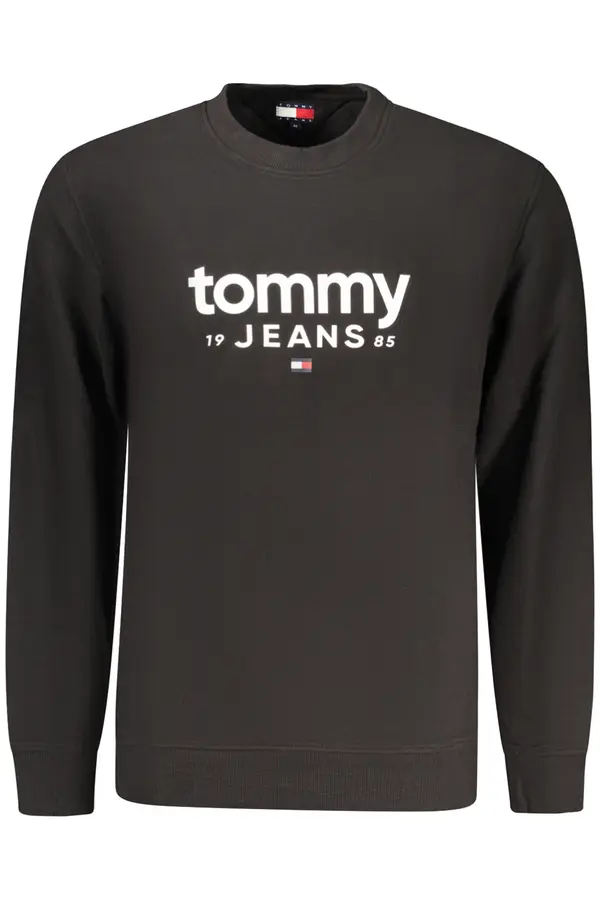 Tommy Hilfiger Crna muška majica bez kapuljače