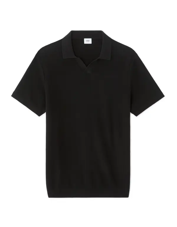 Celio Crna muška polo majica Celio