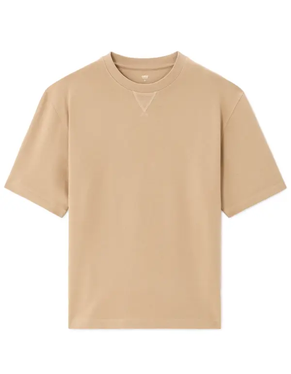 Celio Crna predimenzionirana majica Celio