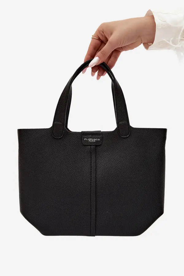 FLORA & CO Crna torbica Flora&amp;Co Blaire