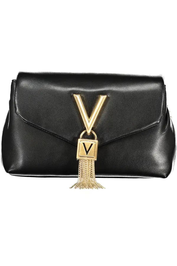 Valentino Bags Crna torbica s lancem