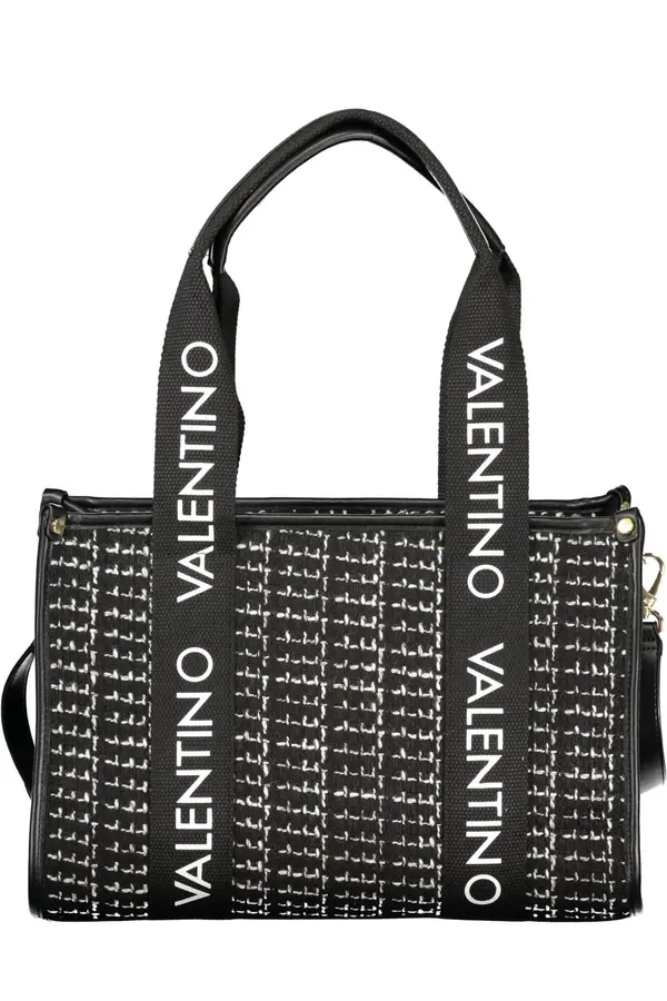 Valentino Bags Crna Valentino torbica s logotipom