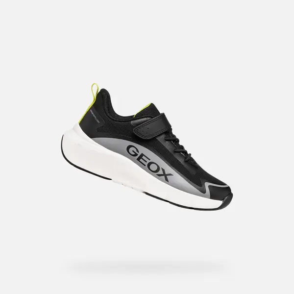 GEOX Crne dječje tenisice Geox Pro-ran WR