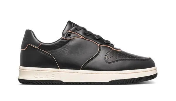 Clae Crne kožne tenisice Clae Malone