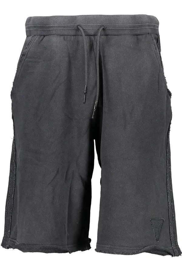 GUESS JEANS Crne muške bermude GUESS JEANS