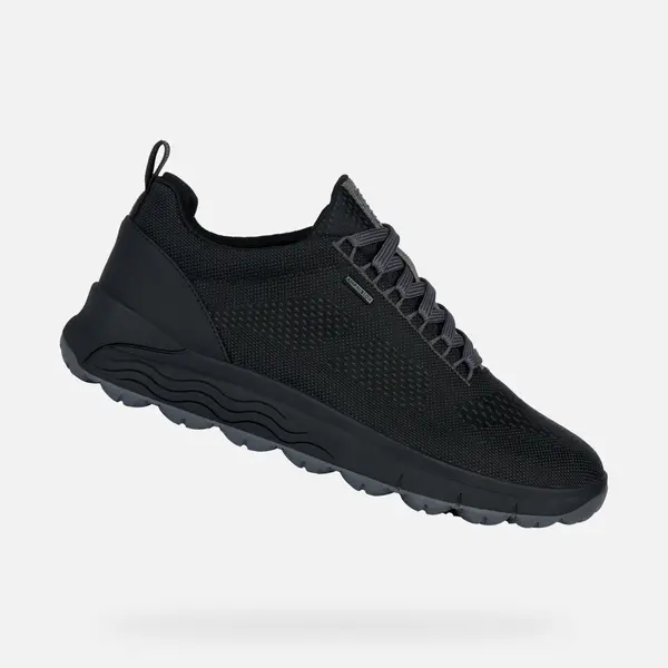 GEOX Crne muške tenisice Geox Spherica 4x4 B ABX