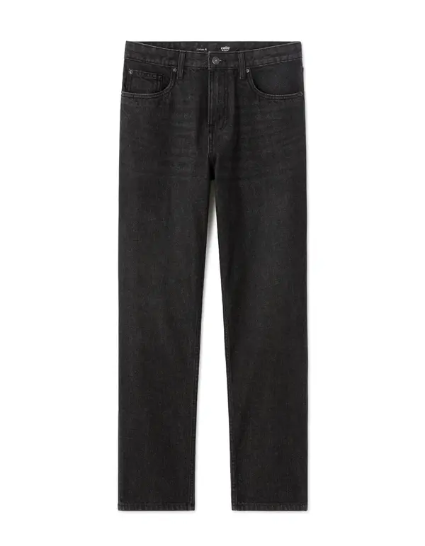 Celio Crne muške traperice Celio Loose